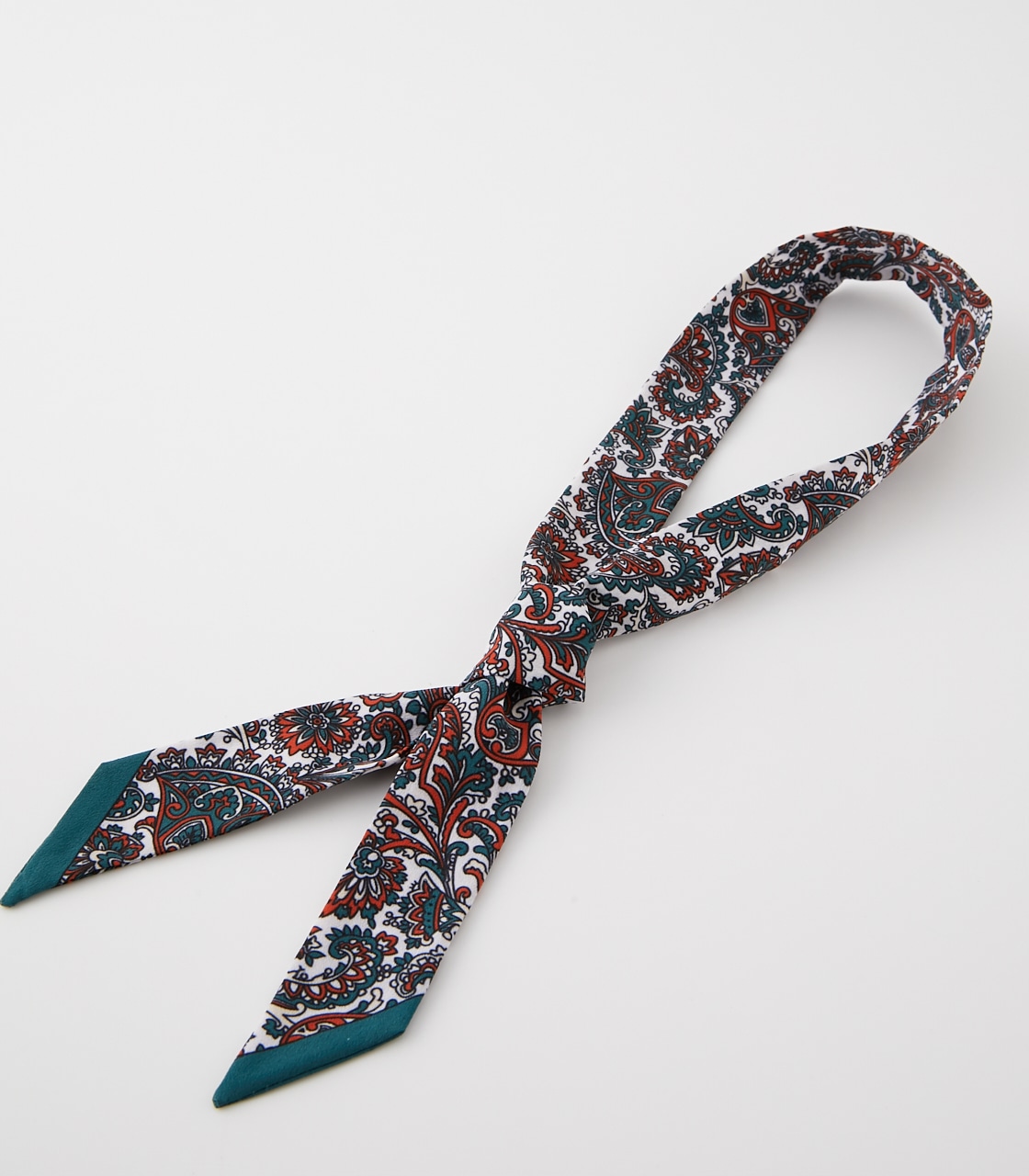 FLOWER PAISLEY SCARF NECKLACE/フラワーペイズリースカーフネックレス 詳細画像 柄KHA 6