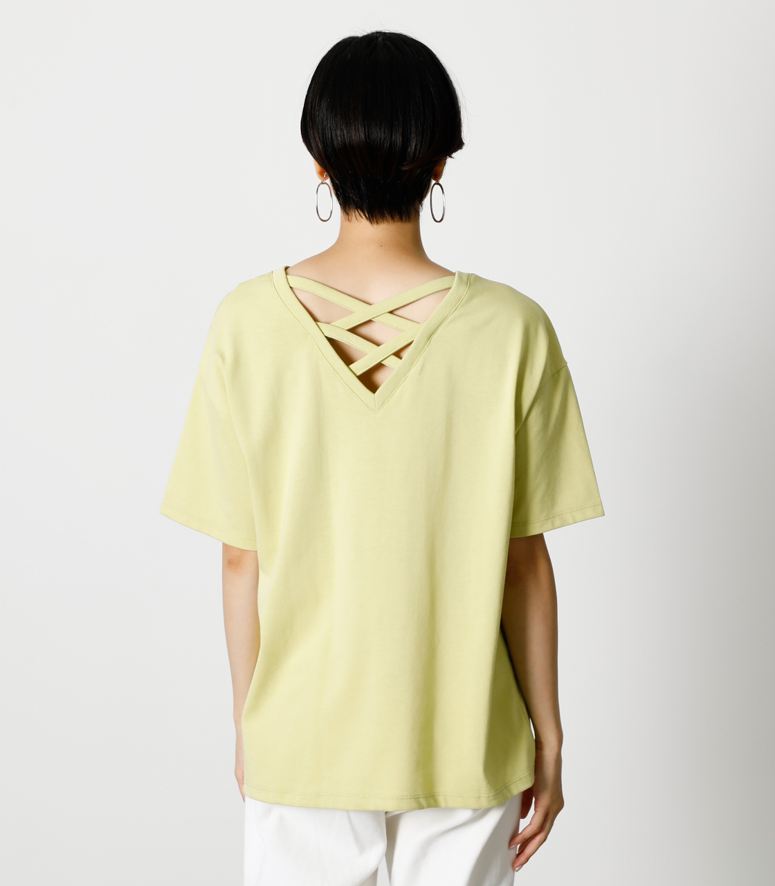 BIG LAYERED TOPS/ビッグレイヤードトップス 詳細画像 LIME 6