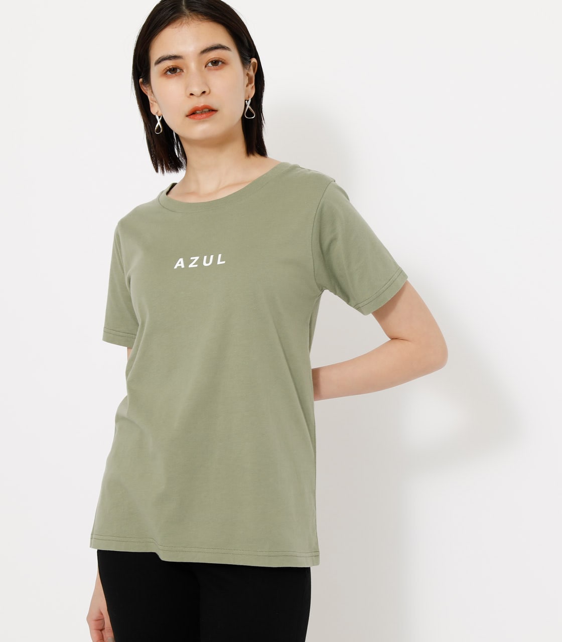 AZUL LOGO TEE/AZULロゴTシャツ｜AZUL BY MOUSSY（アズールバイ 