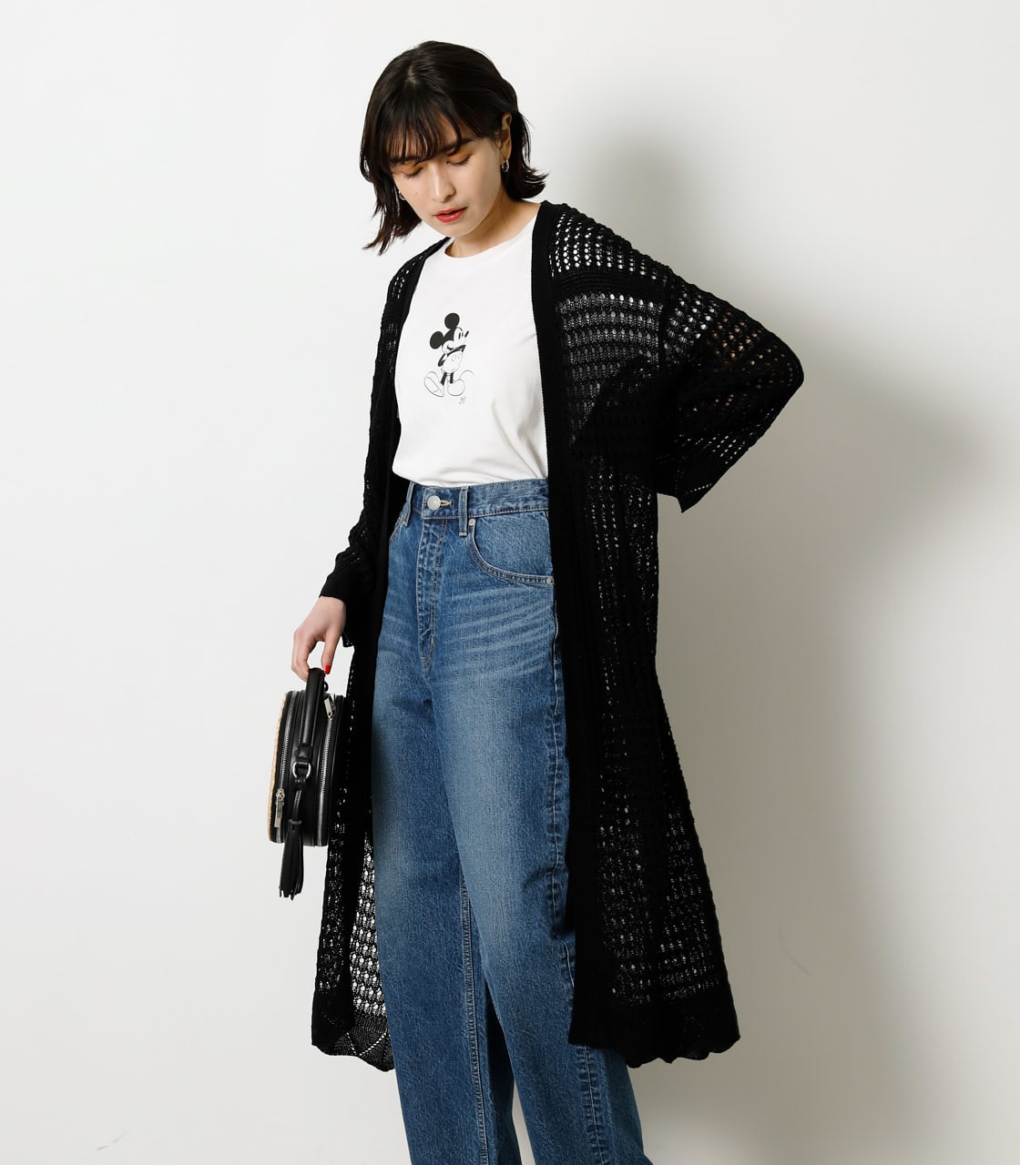 CROCHET LONG CARDIGAN/クロシェットロングカーディガン｜AZUL BY MOUSSY（アズールバイマウジー）公式通販サイト