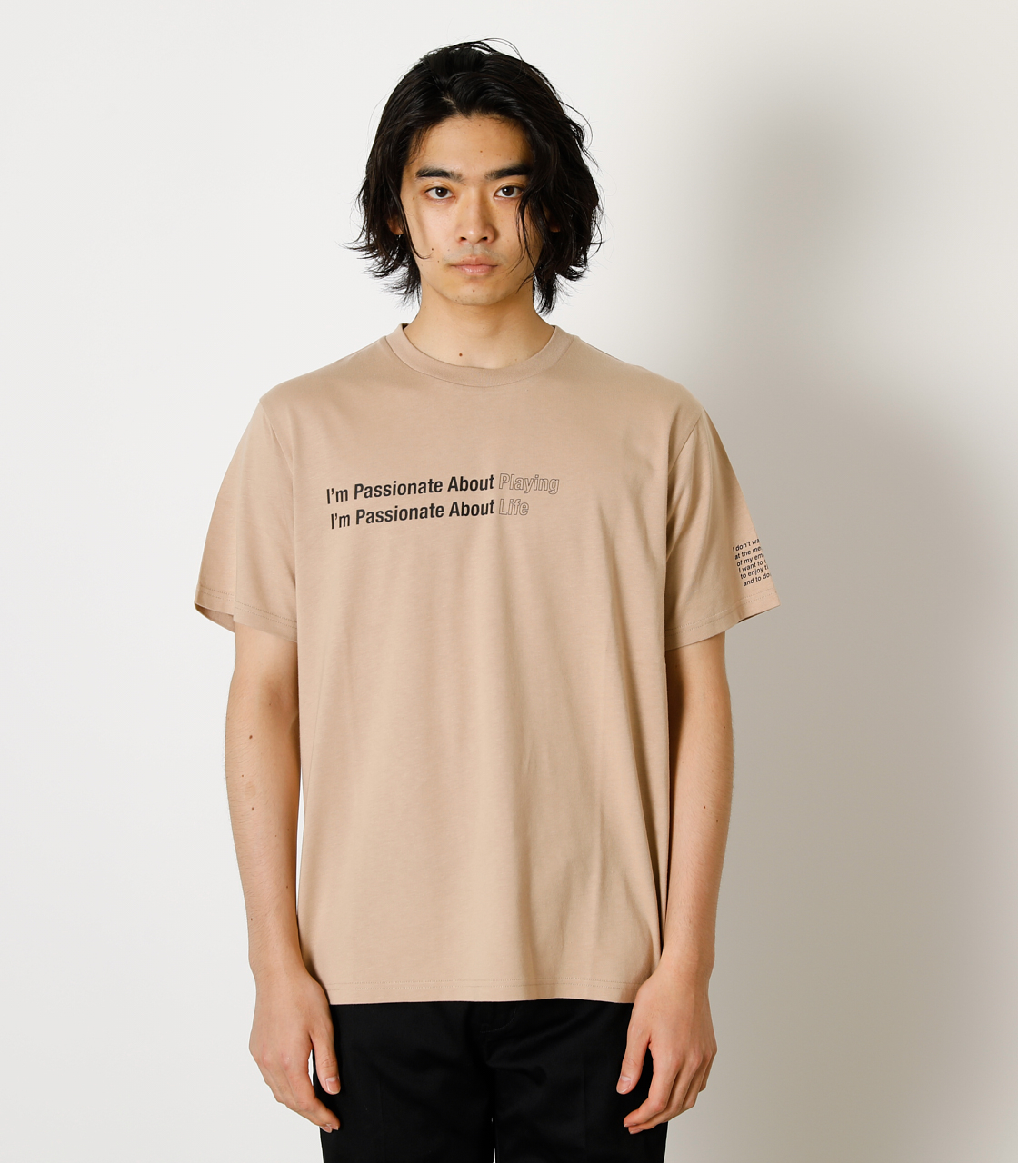 PASSIONATE ABOUT TEE/パッショネイトアバウトTシャツ 詳細画像 BEG 4