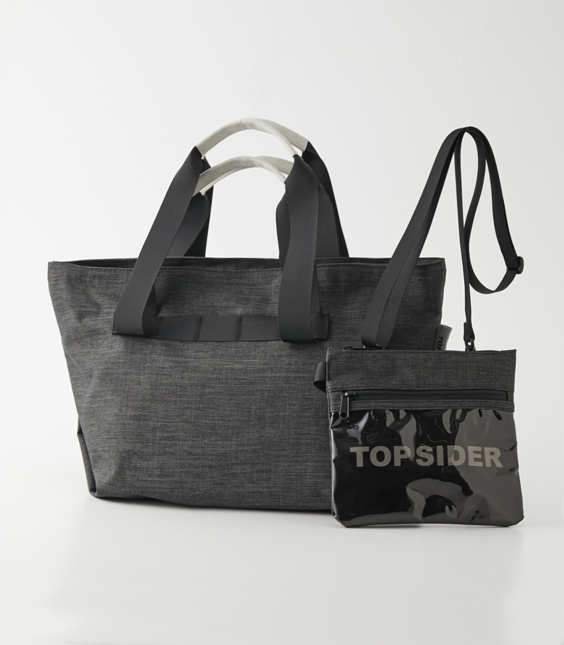 TOP SIDER×AZUL BIG TOTE BAG/TOP SIDER×AZULビッグトートバッグ 詳細画像 C.GRY 1