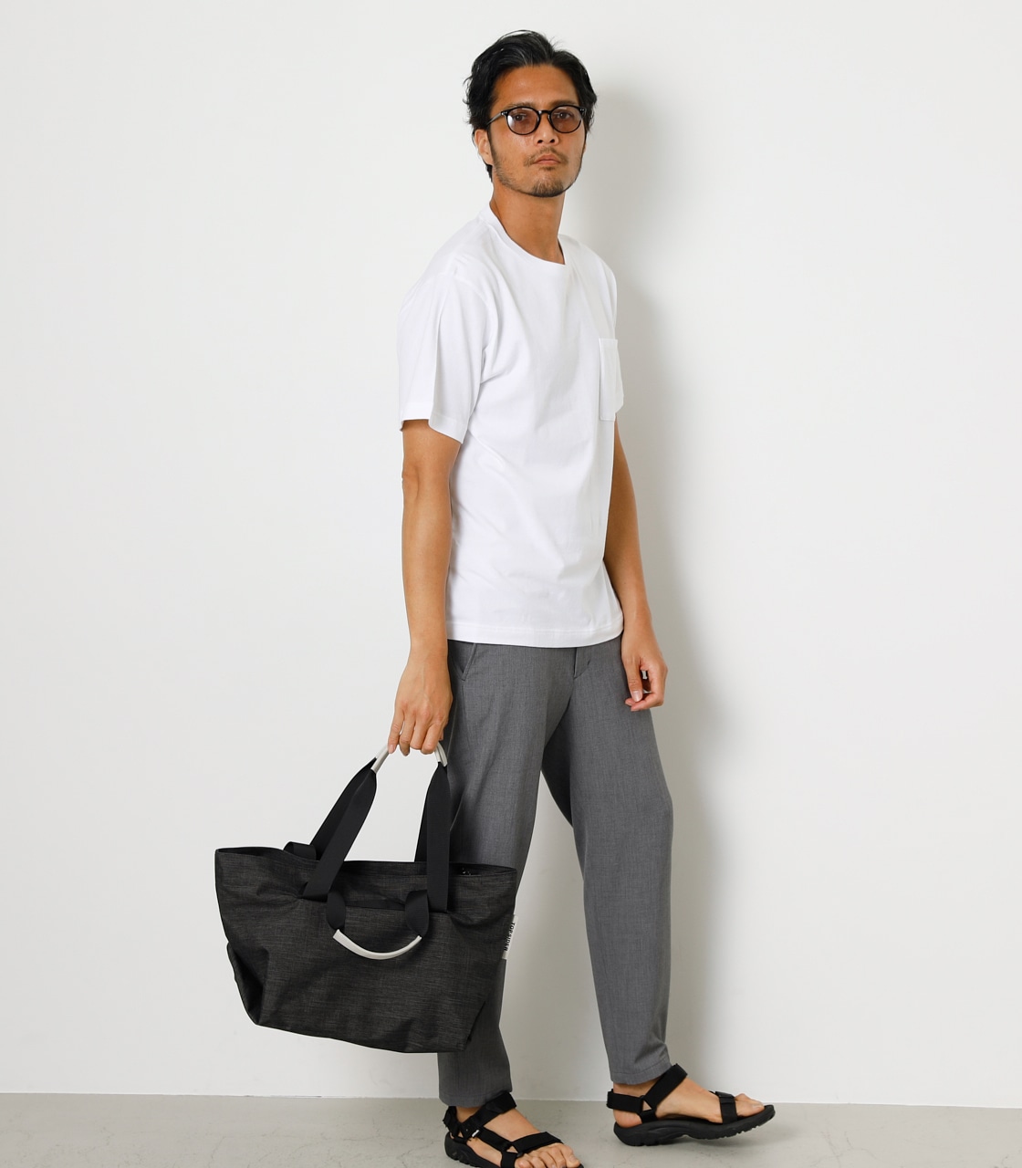 TOP SIDER×AZUL BIG TOTE BAG/TOP SIDER×AZULビッグトートバッグ 詳細画像 C.GRY 11