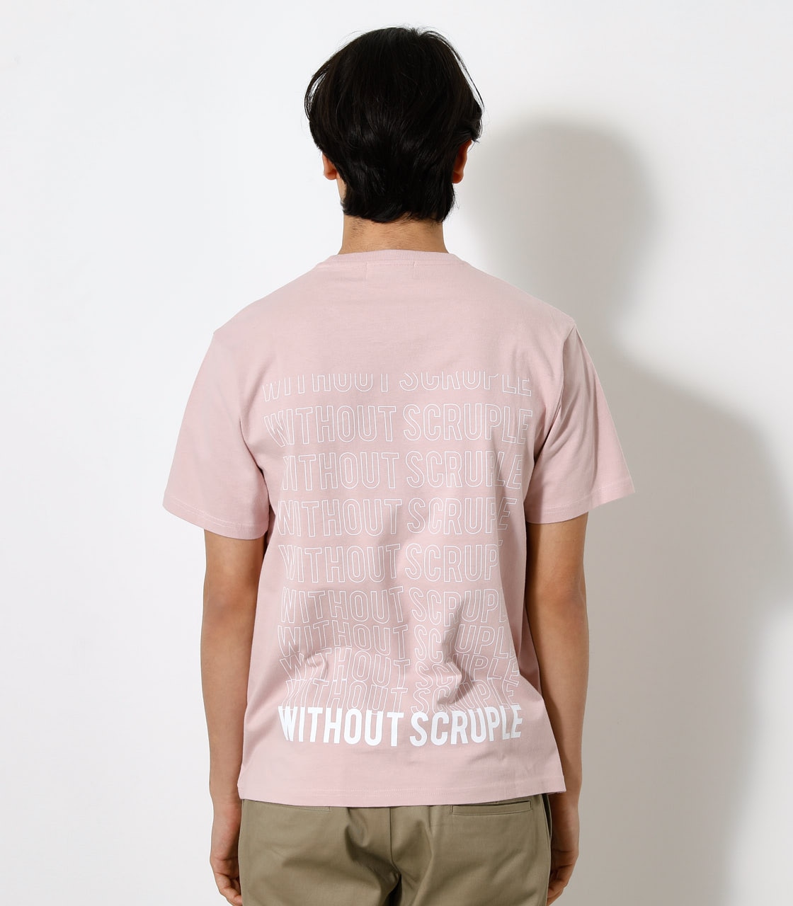 1月9日(火)8:59まで期間限定価格】WITHOUT SCRUPLE TEE/ウィズアウト