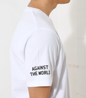 AGAINST THE WORLD TEE/アゲインストザワールドTシャツ 詳細画像