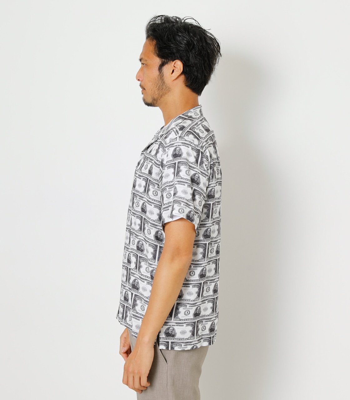 WHO IS IT ALOHA SHIRT/フーイズイットアロハシャツ 詳細画像 柄BLK 5