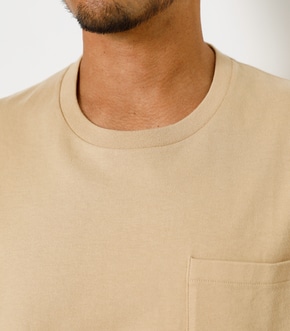 COLOR PIGMENT LIKE POCKET TEE/カラーピグメントライクポケットTシャツ 詳細画像
