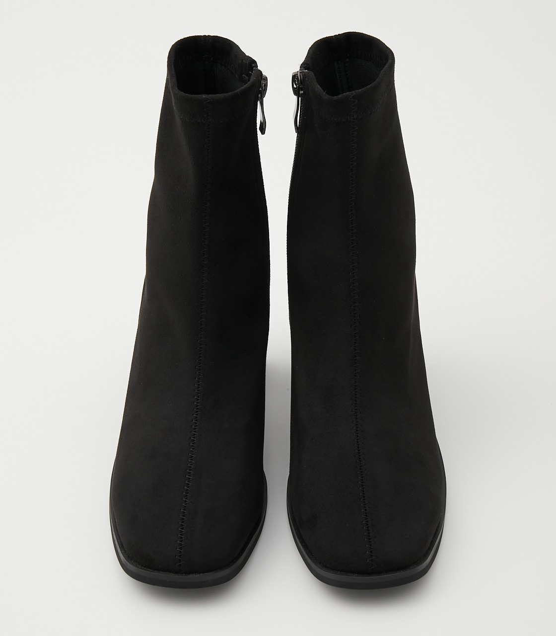 SUEDE SHORT BOOTS/スエードショートブーツ 詳細画像 BLK 3