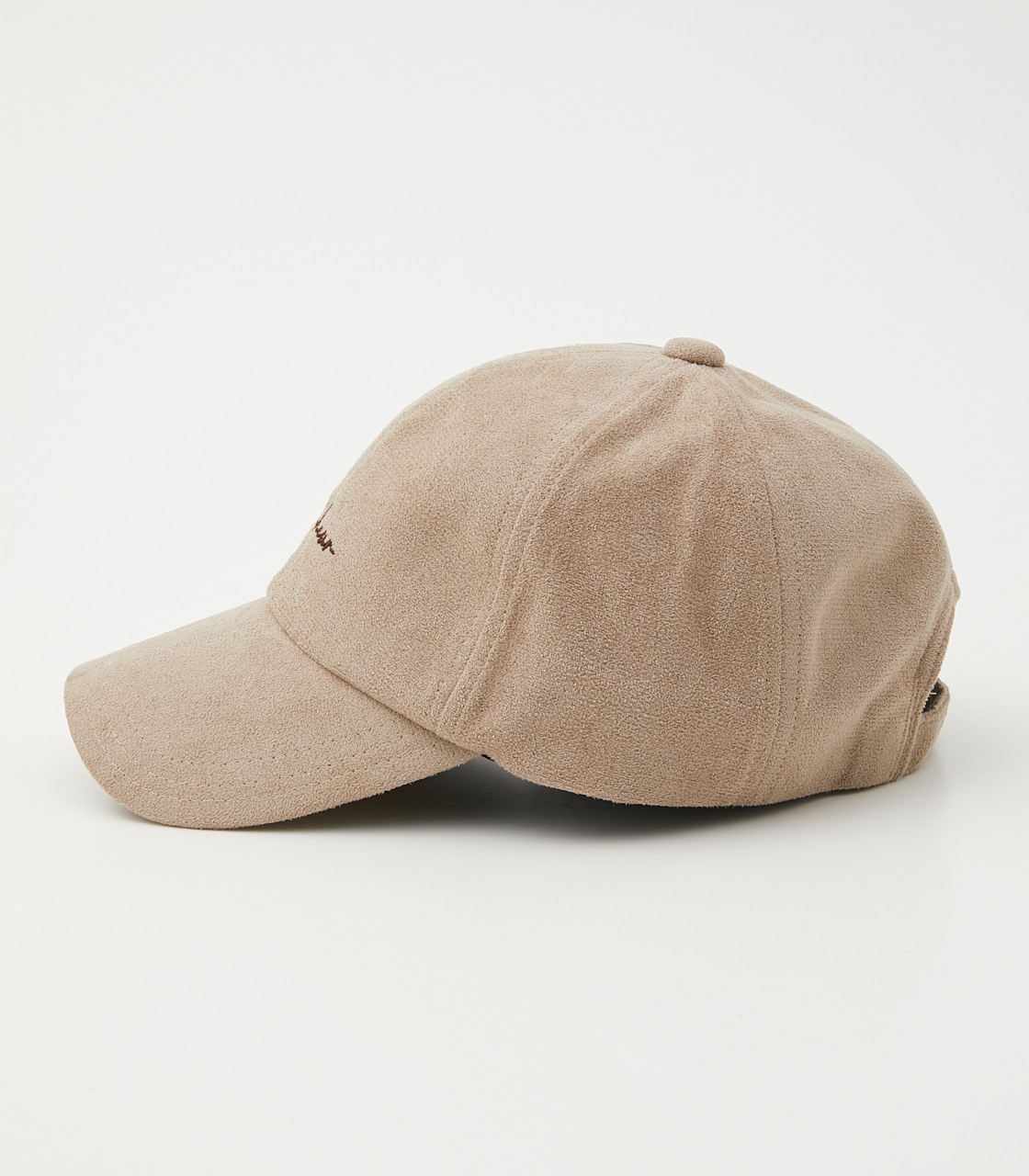 ECO SUEDE LOGO CAP/エコスエードロゴキャップ 詳細画像 L/BEG 3