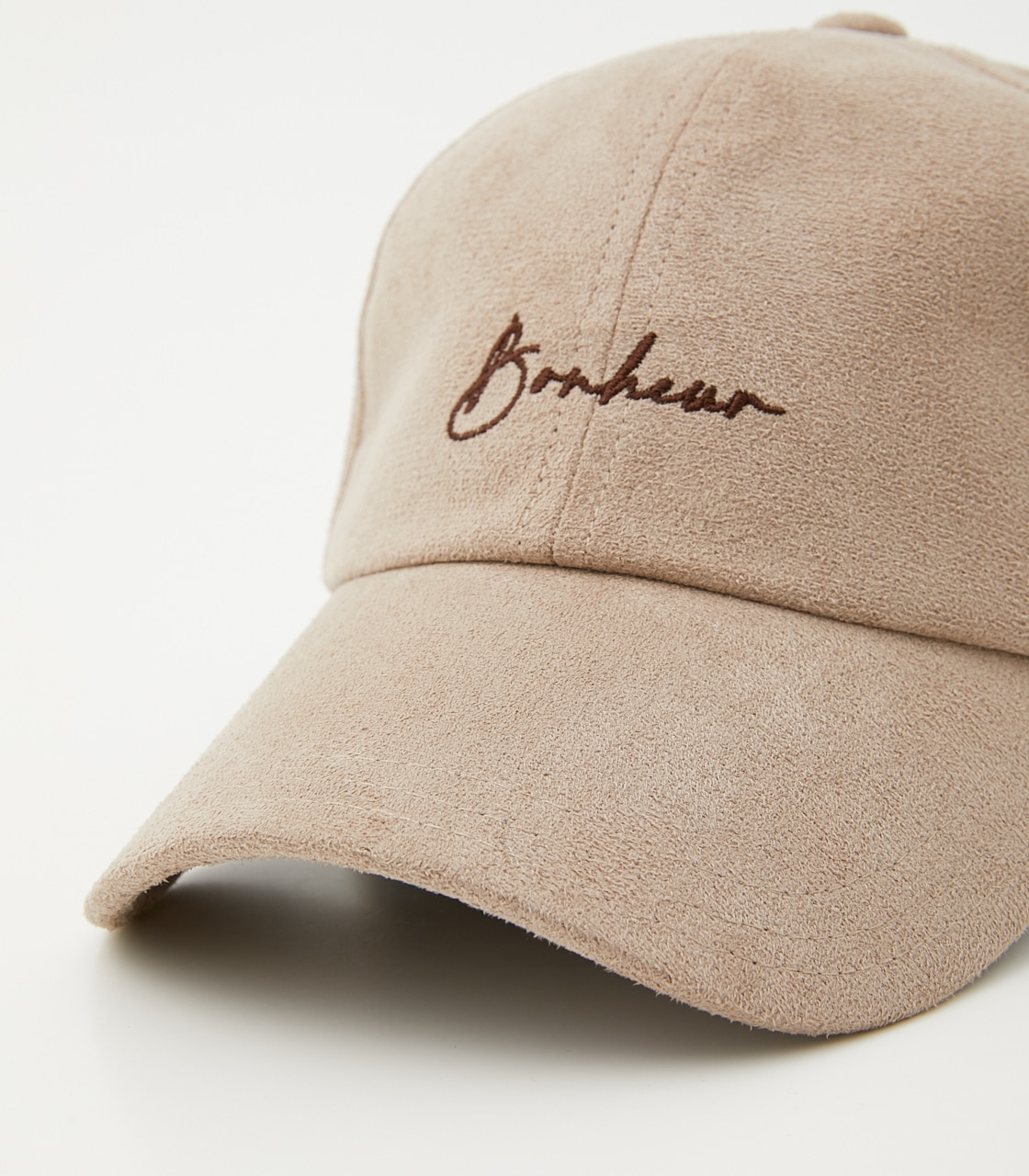 ECO SUEDE LOGO CAP/エコスエードロゴキャップ 詳細画像 L/BEG 6