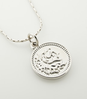 DOUBLE CHAIN COIN NECKLACE/ダブルチェーンコインネックレス 詳細画像