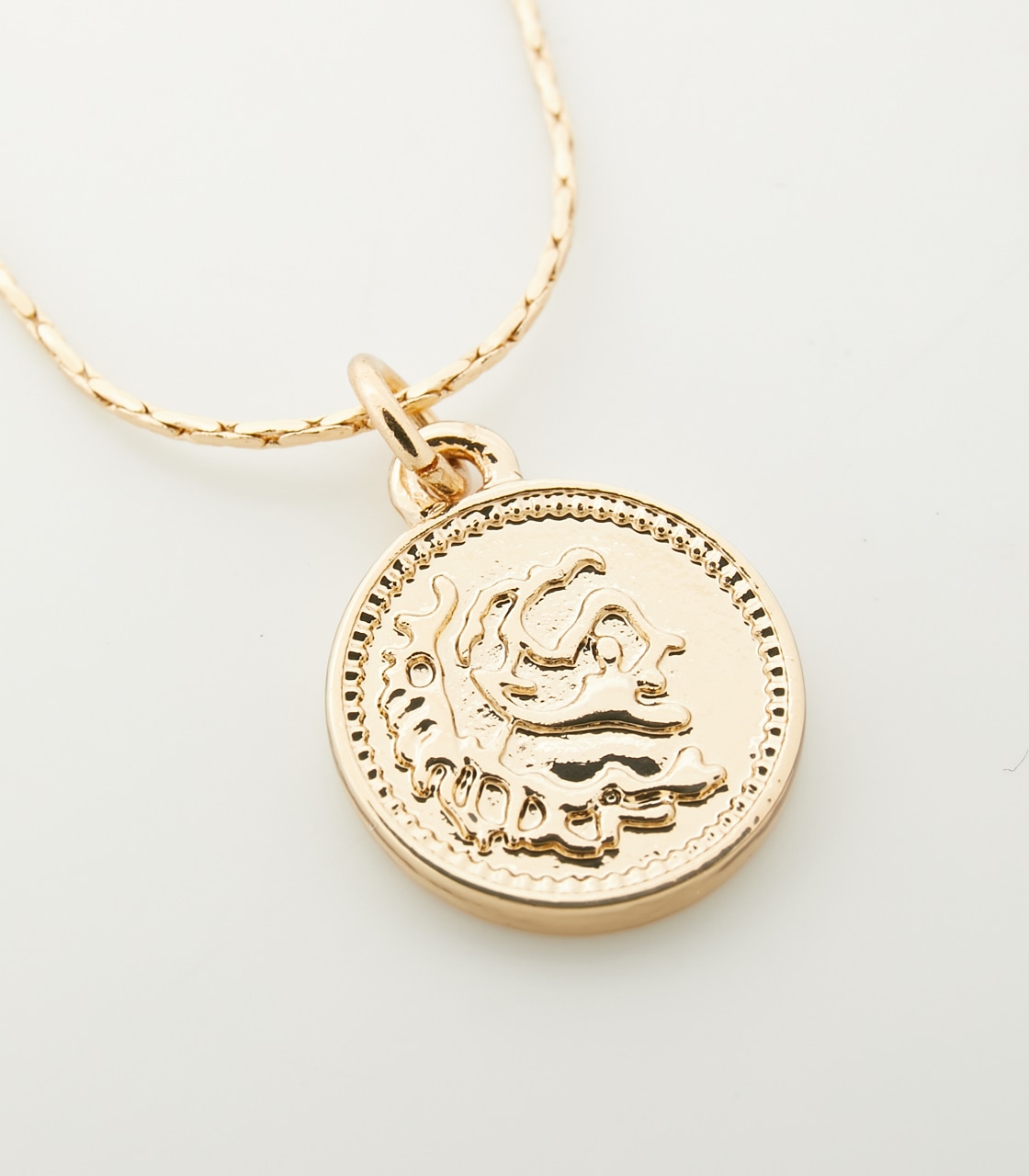 DOUBLE CHAIN COIN NECKLACE/ダブルチェーンコインネックレス 詳細画像 L/GLD 3