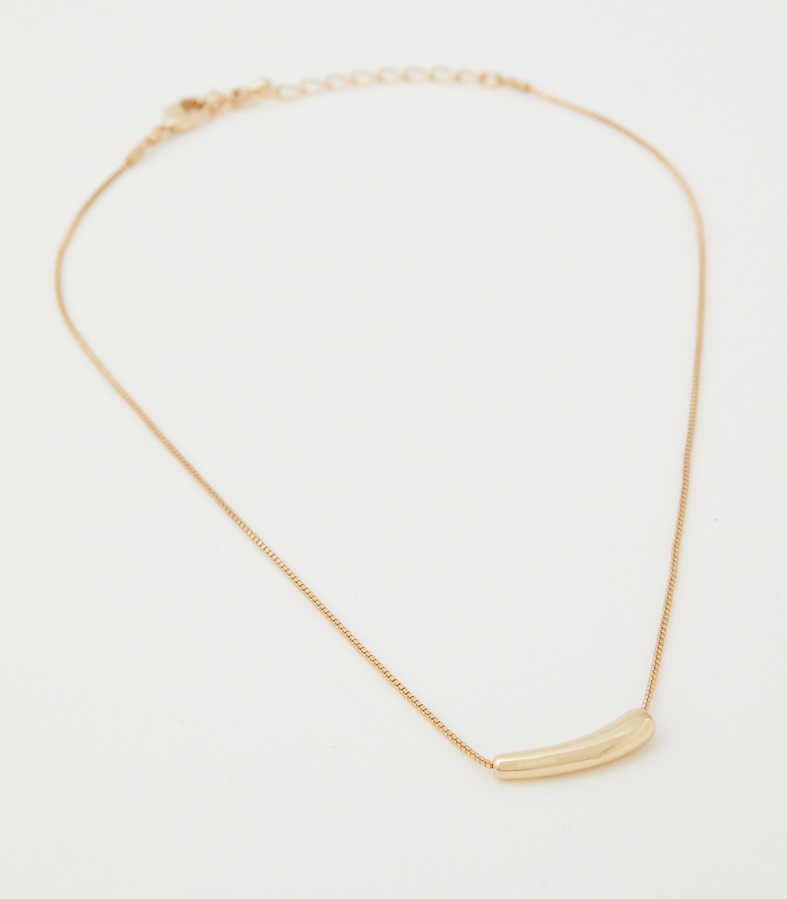 SIMPLE POLE NECKLACE/シンプルポールネックレス 詳細画像 L/GLD 2