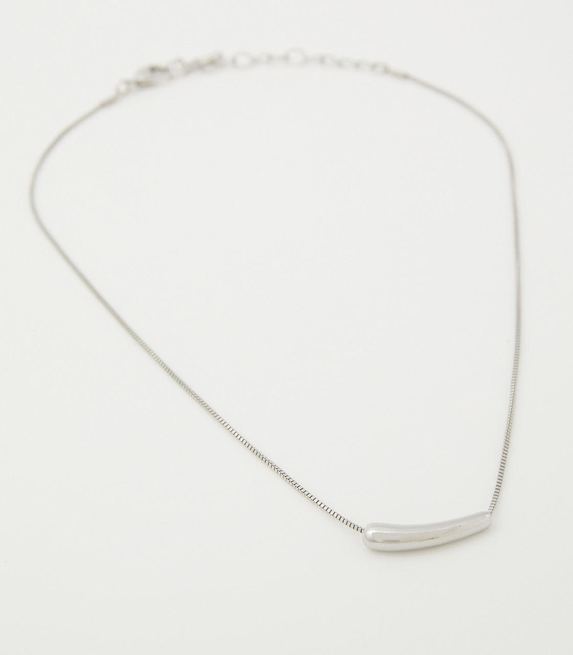 SIMPLE POLE NECKLACE/シンプルポールネックレス 詳細画像 SLV 2