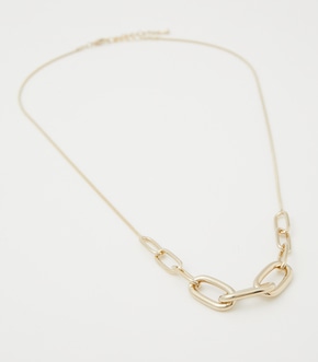 SYMMETRY CHAIN NECKLACE/シンメトリーチェーンネックレス 詳細画像