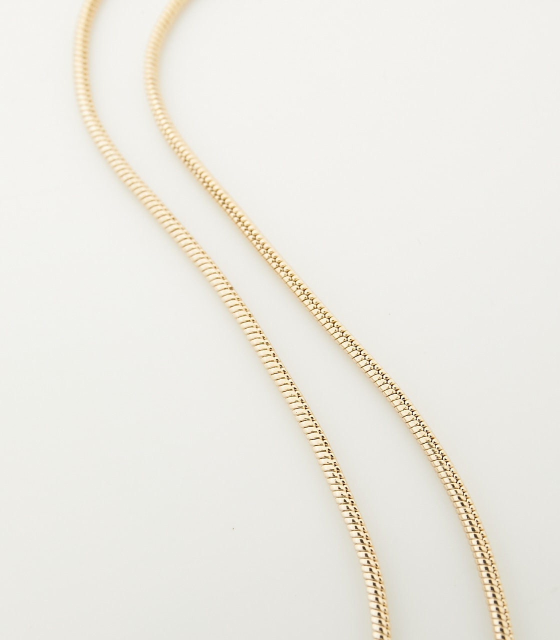 SYMMETRY CHAIN NECKLACE/シンメトリーチェーンネックレス 詳細画像 L/GLD 5