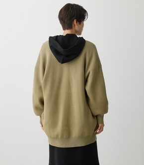 SWEATTER LOOSE GOWN/スウェッタールーズガウン 詳細画像