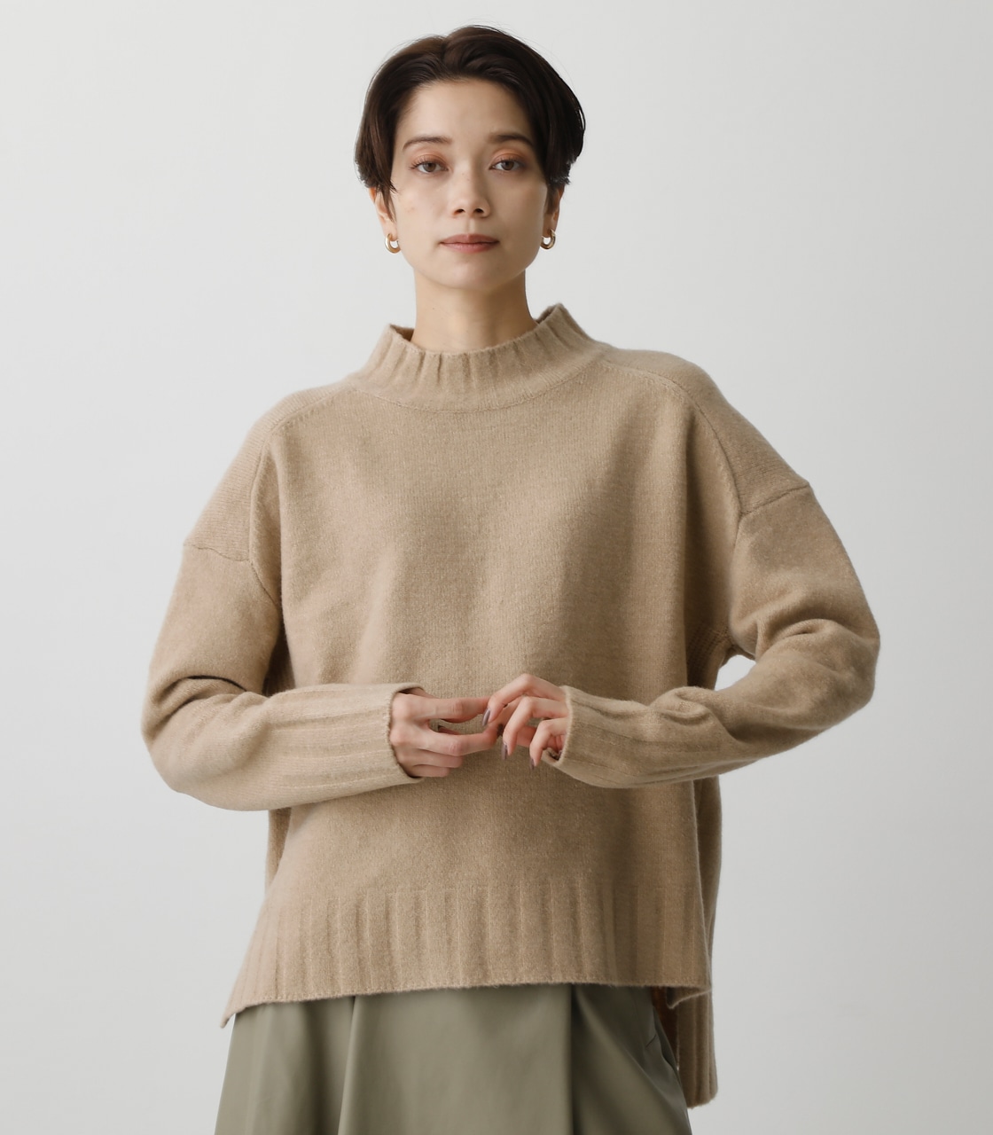 SOFT TOUCH HIGH NECK KNIT TOPS/ソフトタッチハイネックニット ...