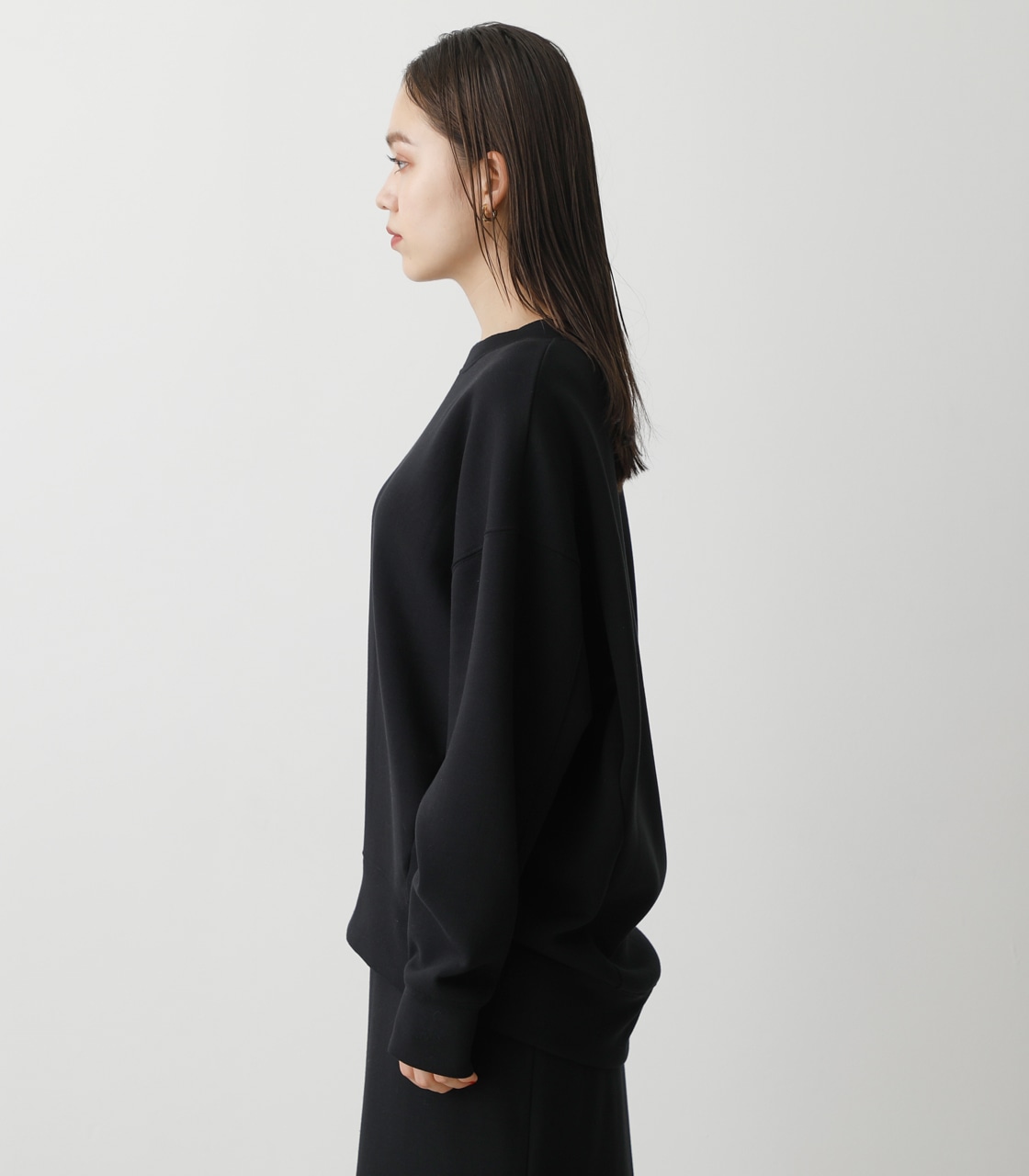 LUXE LOOSE TOPS/リュクスルーズトップス 詳細画像 BLK 6