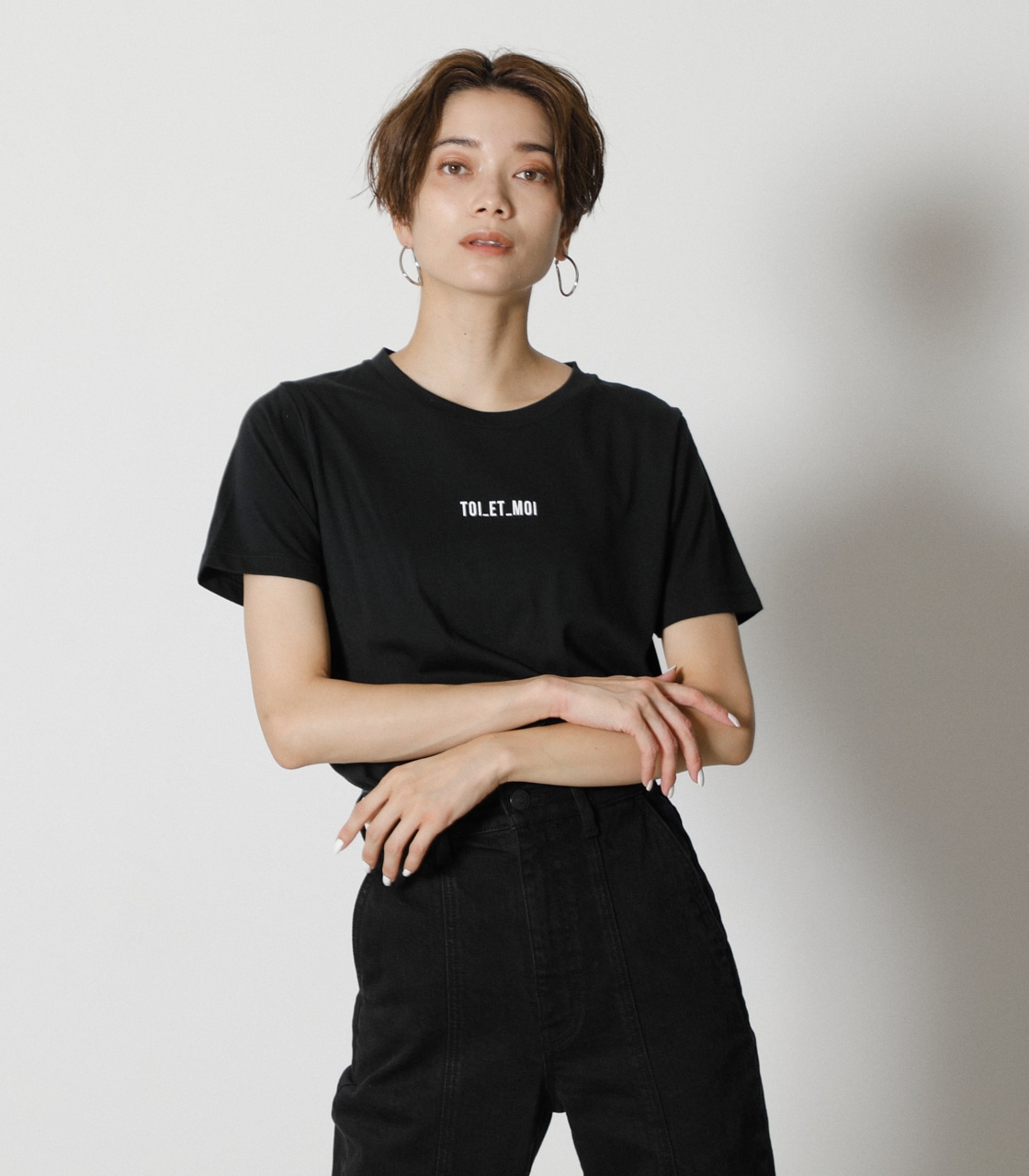 TOI ET MOI TEE/トワエモアTシャツ｜AZUL BY MOUSSY（アズールバイ 