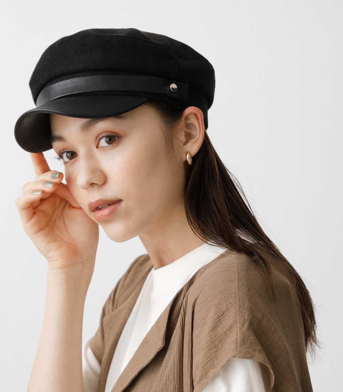 ECO SUEDE MARINE CASQUETTE/エコスエードマリンキャスケット｜AZUL BY MOUSSY（アズールバイマウジー）公式通販サイト
