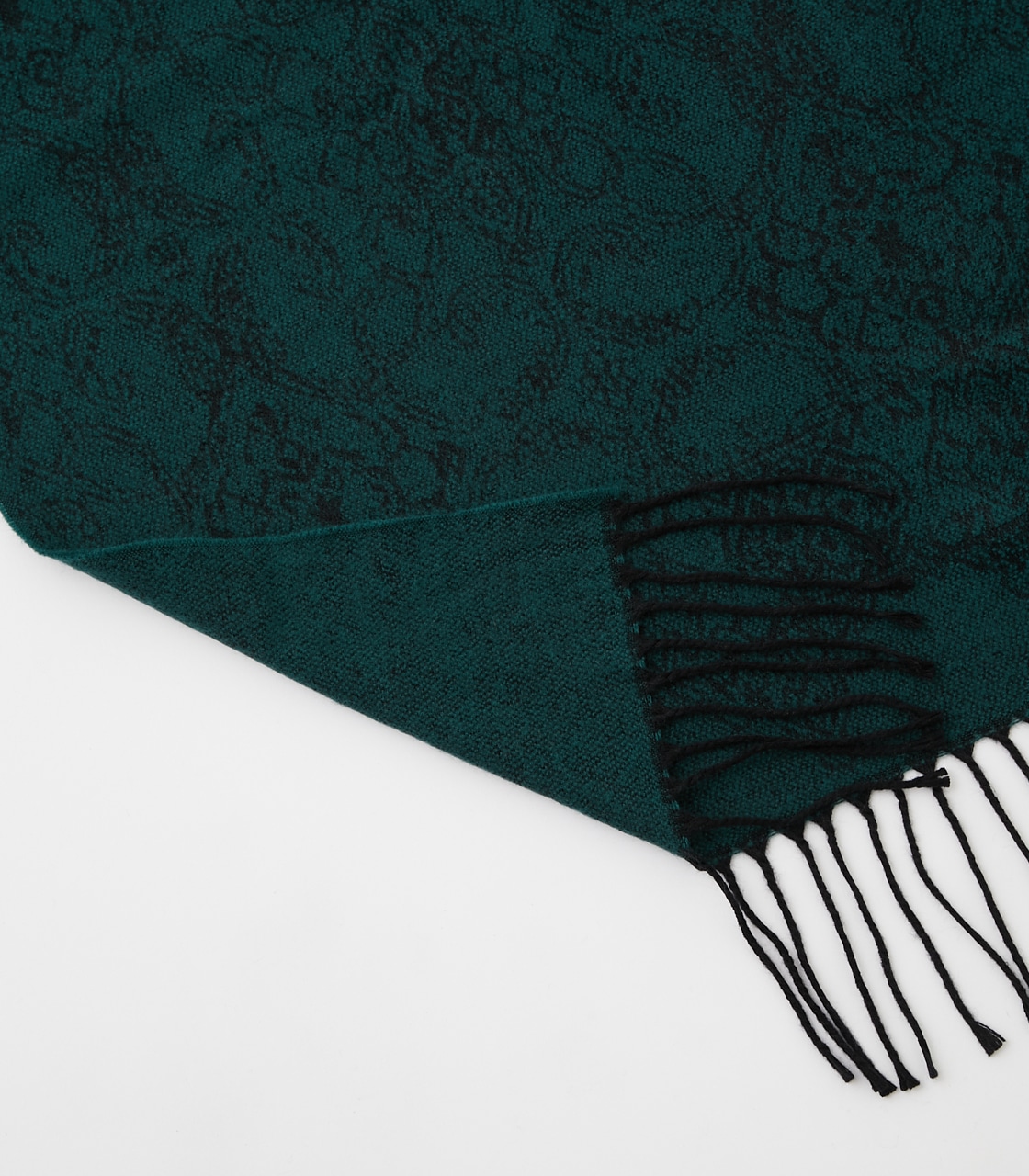 DAMASK JACQUARD STOLE/ダマスクジャガードストール 詳細画像 柄GRN 6