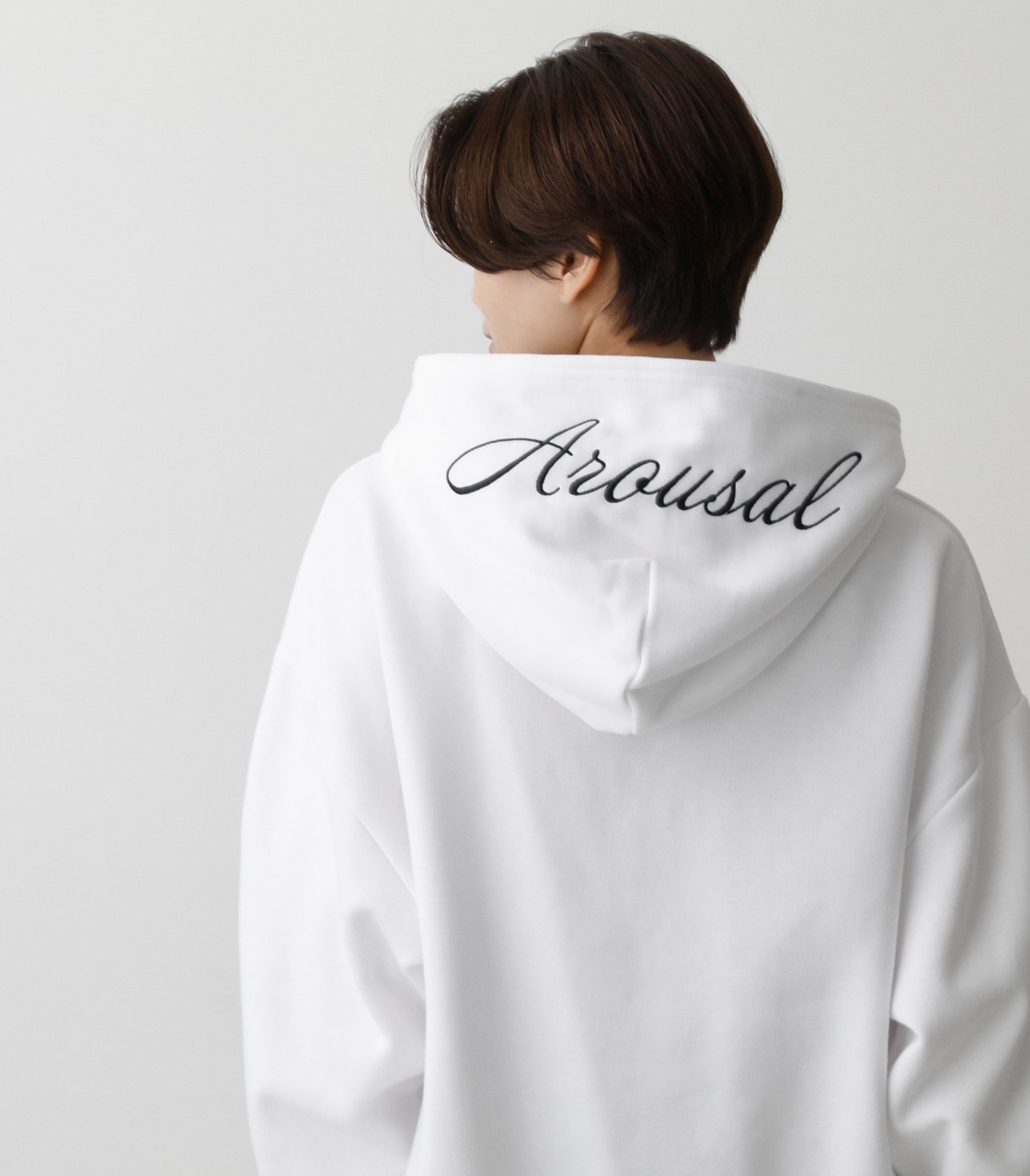 T/H EMBROIDERY HOODIE/T/Hエンブロイダリーフーディ 詳細画像 WHT 3