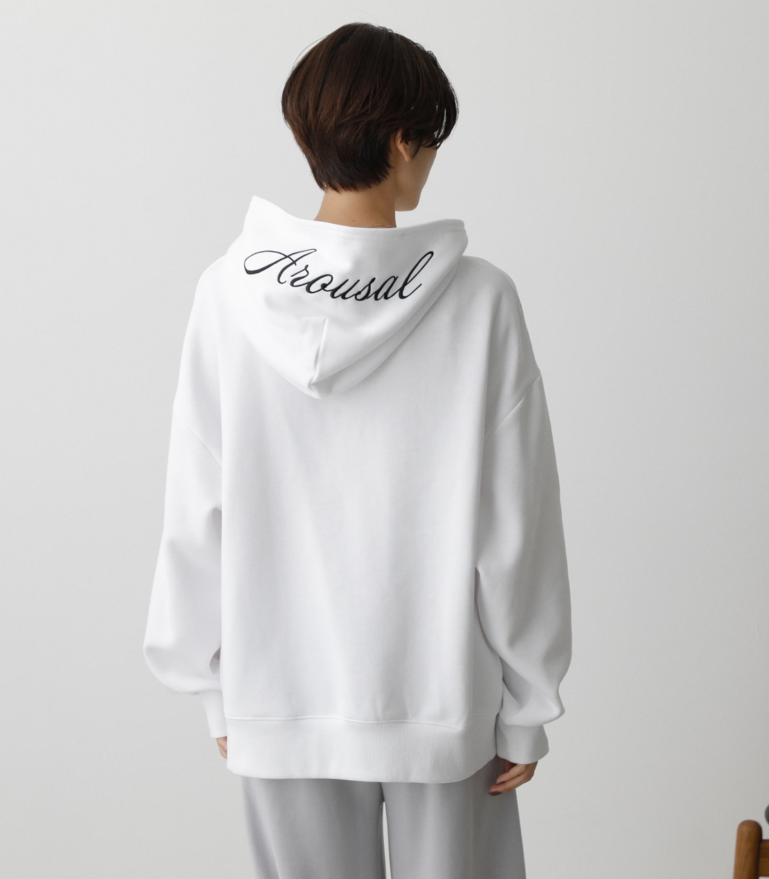 T/H EMBROIDERY HOODIE/T/Hエンブロイダリーフーディ 詳細画像 WHT 7