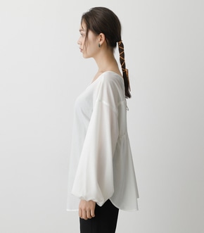 2WAY GATHER BLOUSE/2WAYギャザーブラウス｜AZUL BY MOUSSY（アズール ...