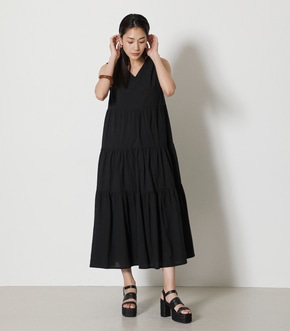 2WAY TIERED LONG ONEPIECE/2WAYティアードロングワンピース 詳細画像