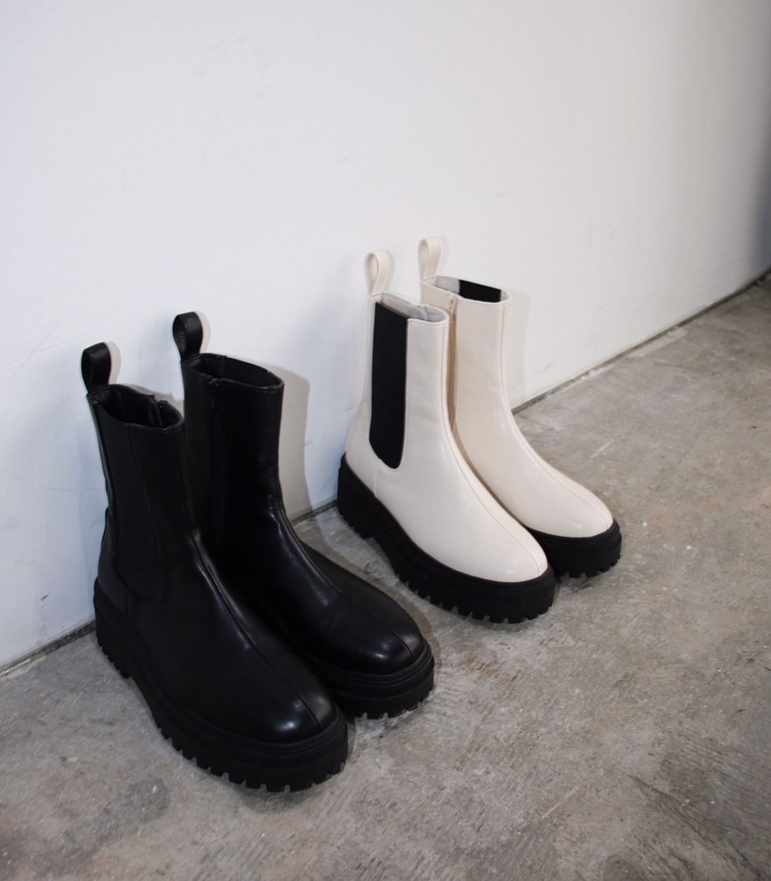 TRACK SOLE SIDE GORE BOOTS/トラックソールサイドゴアブーツ｜AZUL BY MOUSSY（アズールバイマウジー）公式通販サイト