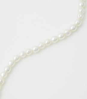 FAUX PEARL×CHAIN NECKLACE/フェイクパール×チェーンネックレス 詳細画像