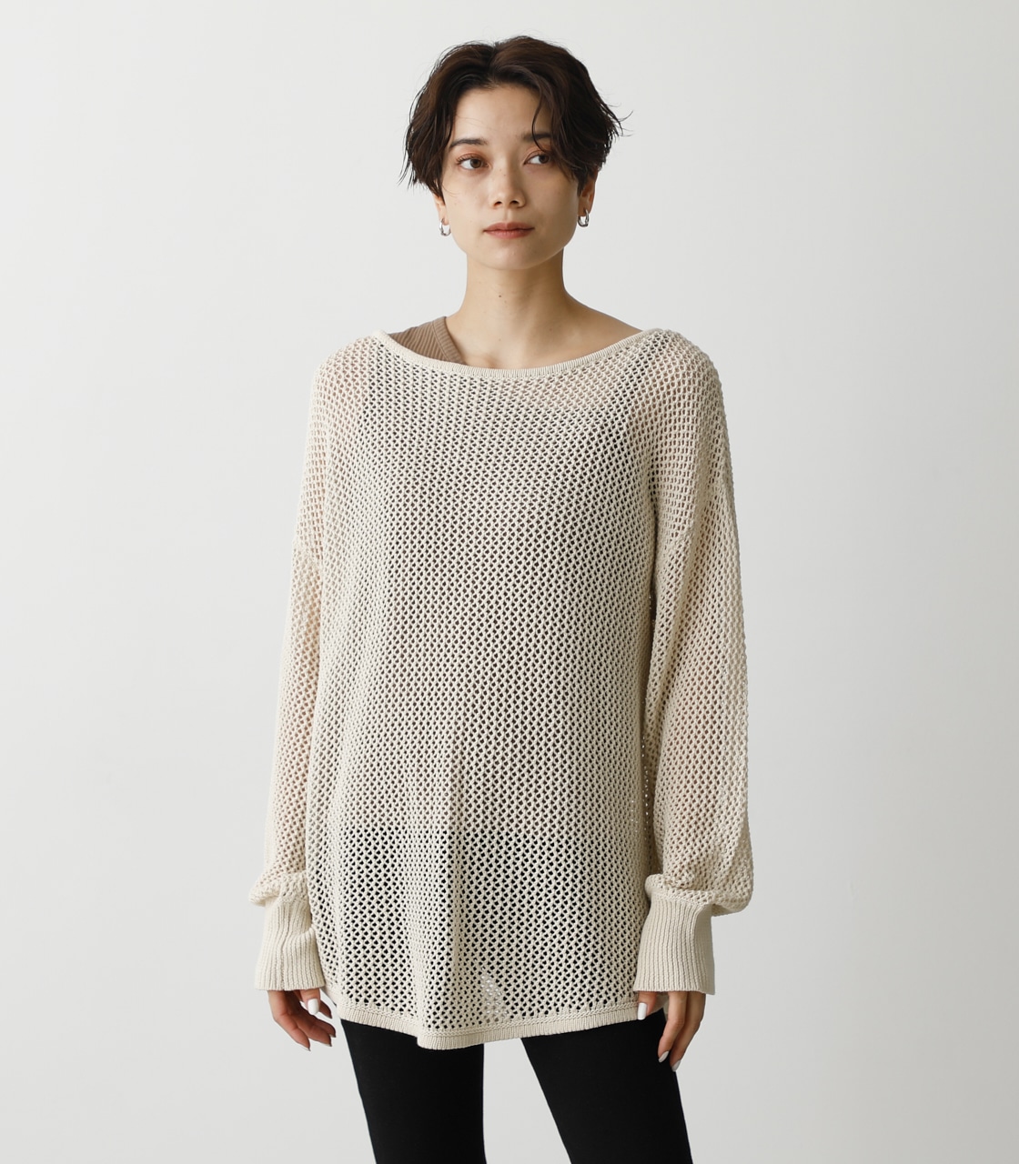 MESH KNIT SET TOPS/メッシュニットセットトップス｜AZUL BY MOUSSY（アズールバイマウジー）公式通販サイト