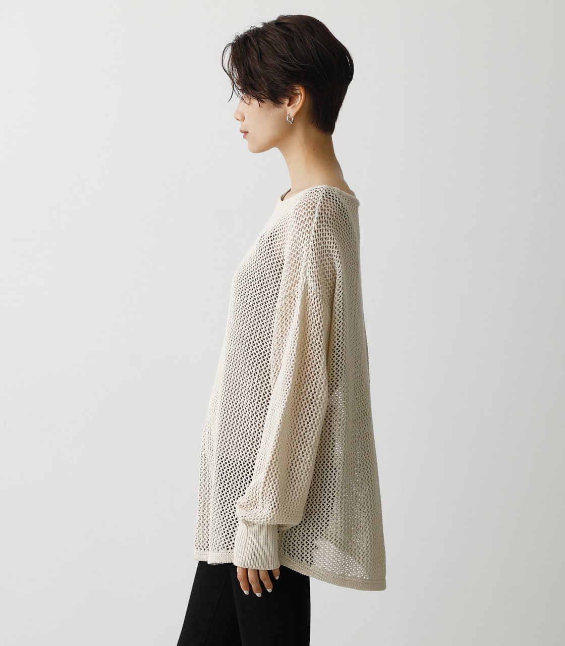 MESH KNIT SET TOPS/メッシュニットセットトップス｜AZUL BY MOUSSY