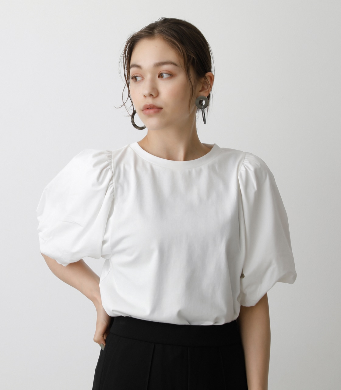 PUFF SLEEVE TOPS/パフスリーブトップス｜AZUL BY MOUSSY（アズール