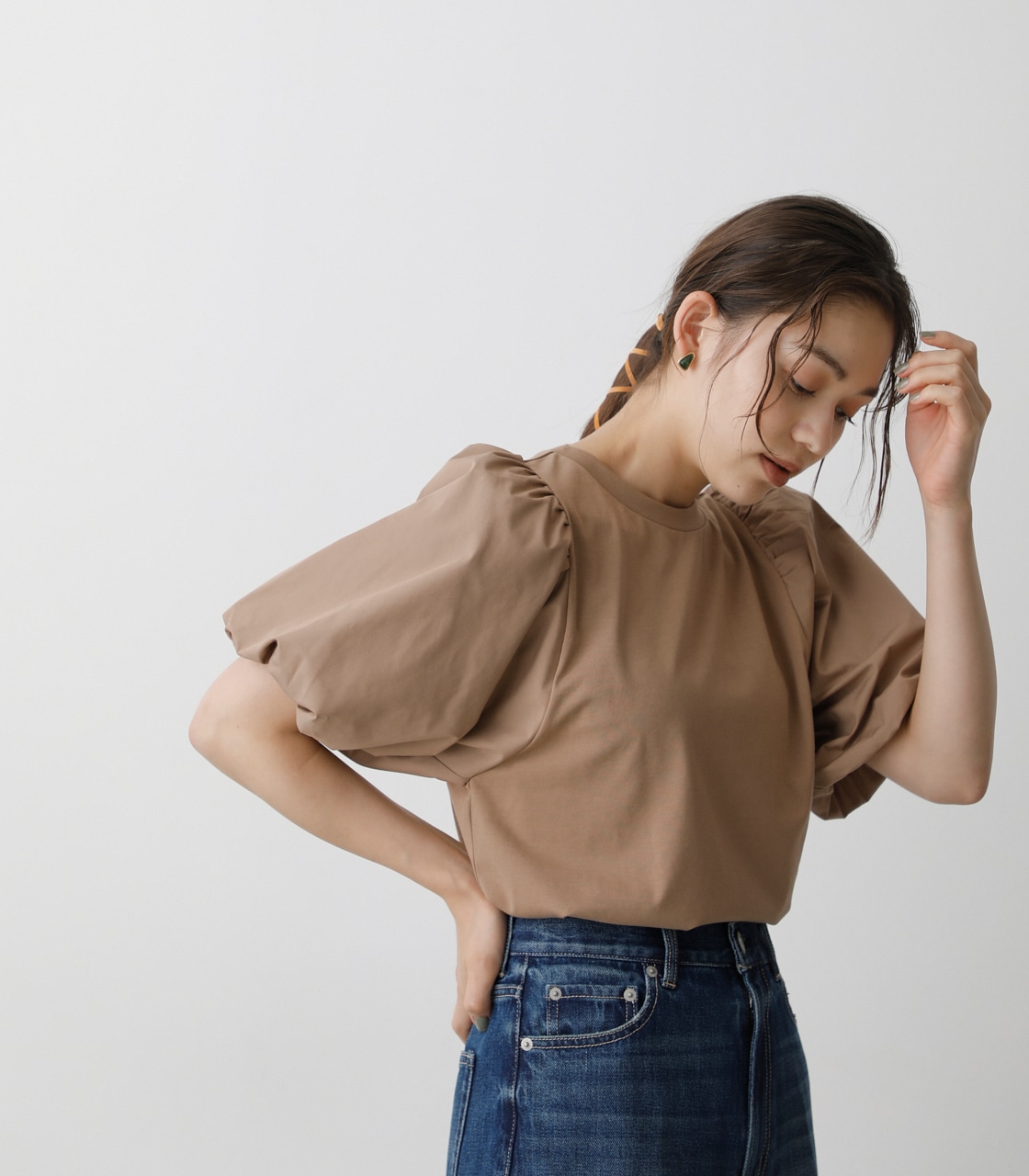 PUFF SLEEVE TOPS/パフスリーブトップス｜AZUL BY MOUSSY（アズール