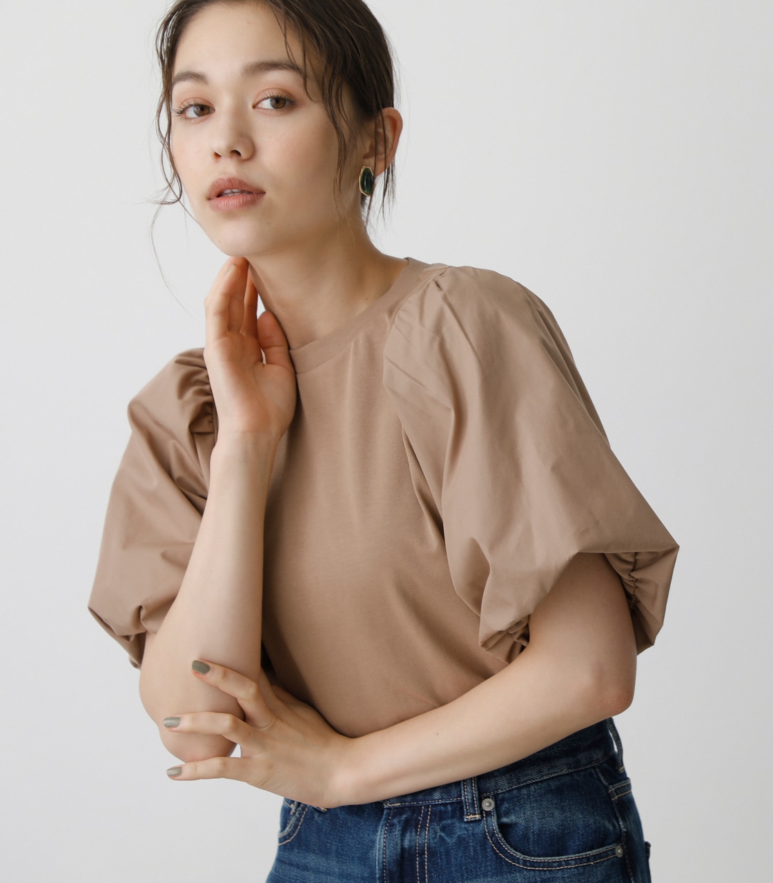 PUFF SLEEVE TOPS/パフスリーブトップス｜AZUL BY MOUSSY（アズール