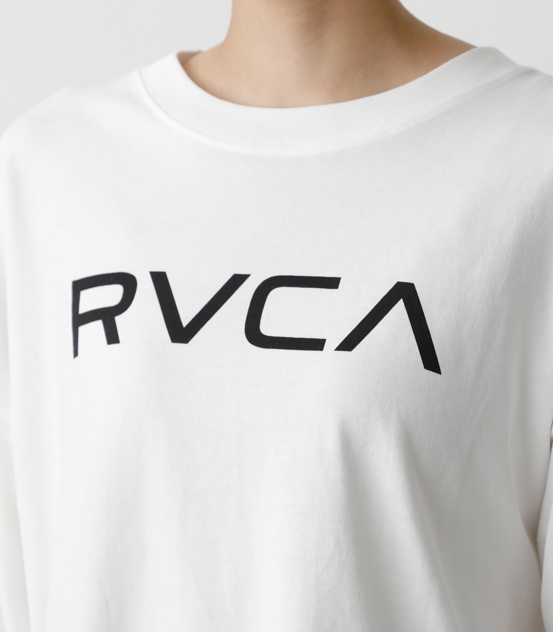 RVCA×AZUL FRONT LOGO TEE/RVCA×AZULフロントロゴTシャツ 詳細画像 WHT 8