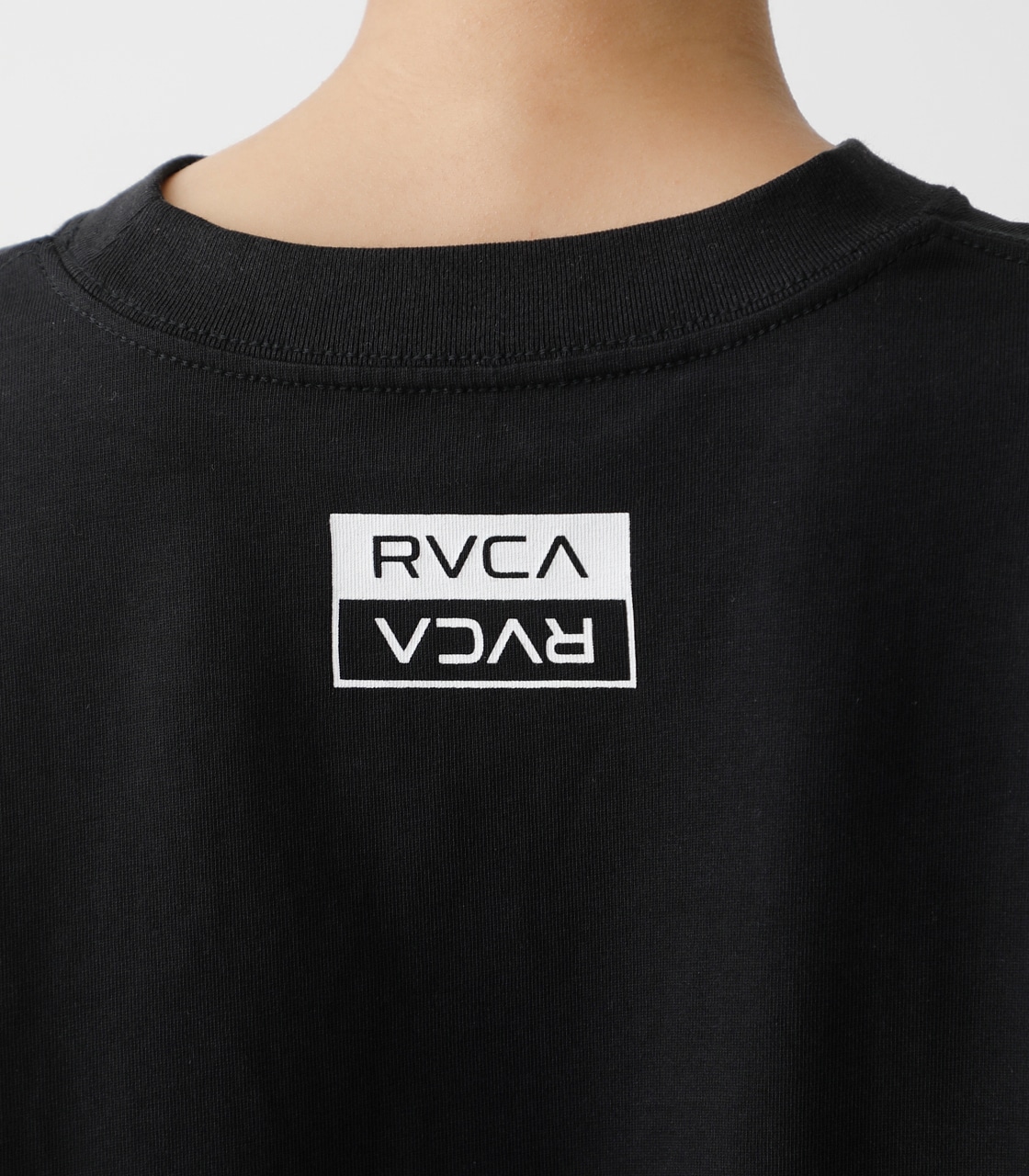 RVCA×AZUL FRONT LOGO TEE/RVCA×AZULフロントロゴTシャツ 詳細画像 BLK 9