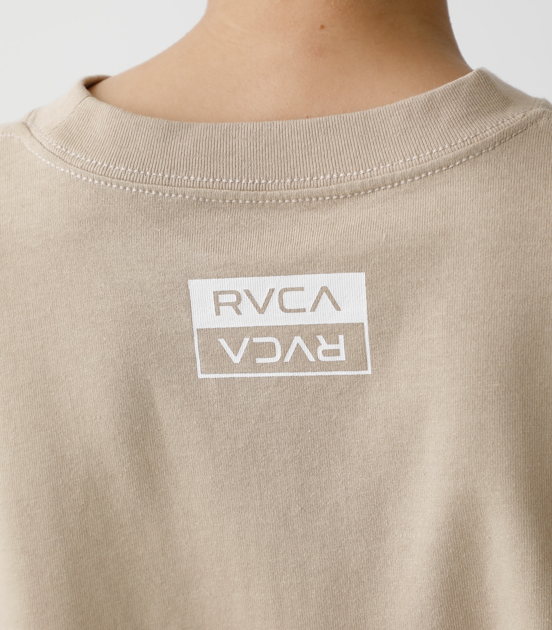 RVCA×AZUL FRONT LOGO TEE/RVCA×AZULフロントロゴTシャツ 詳細画像 BEG 9