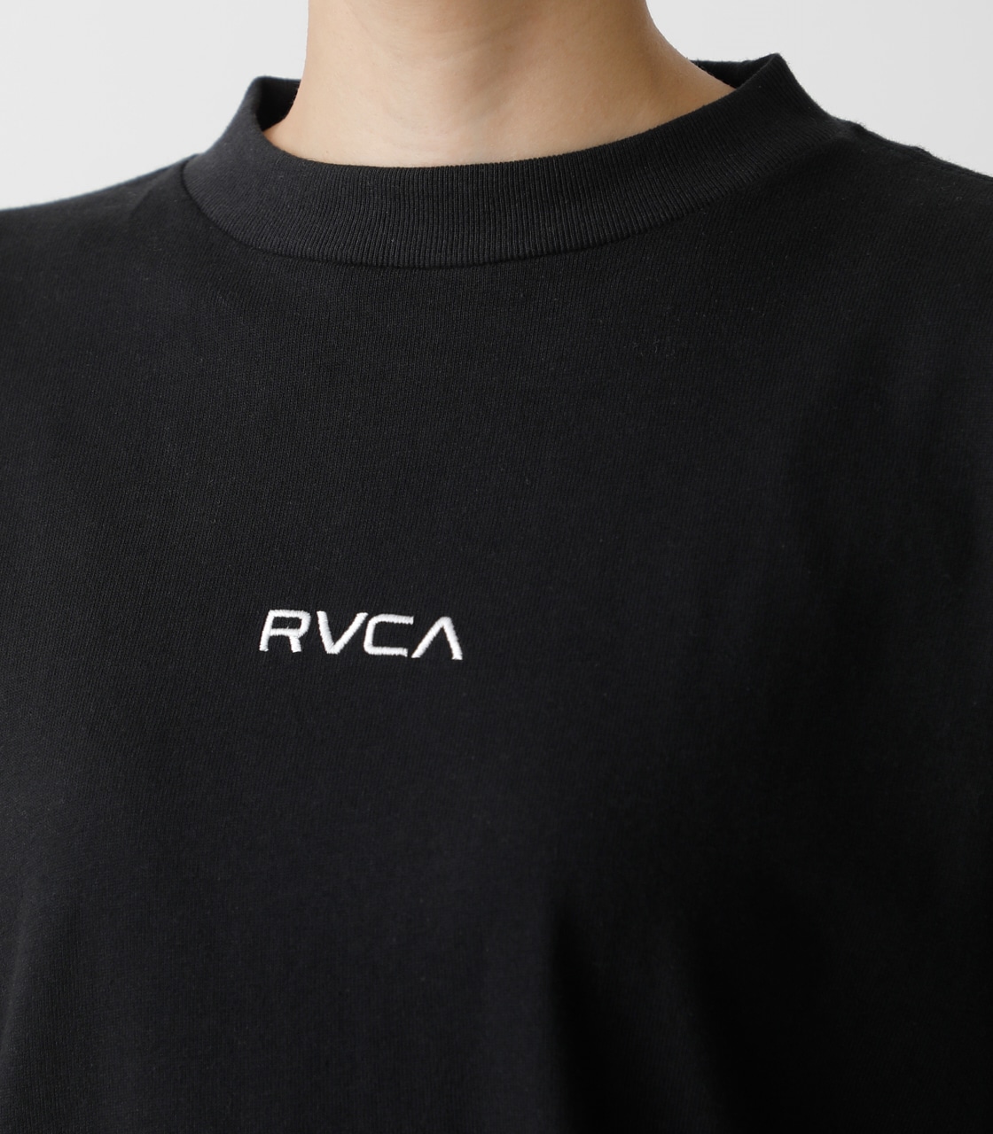 RVCA×AZUL SLEEVE LOGO TEE/RVCA×AZULスリーブロゴTシャツ 詳細画像 BLK 8