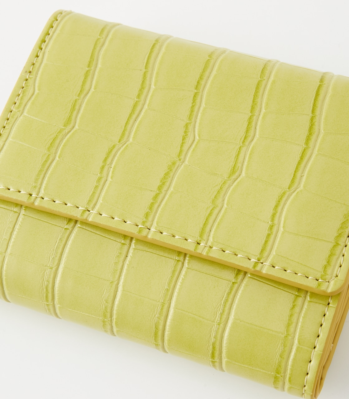 EMBOSSING WALLET/エンボスウォレット 詳細画像 LIME 4