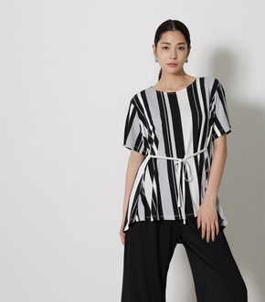GLOSSY COOL GATHER TOPS/グロッシークールギャザートップス