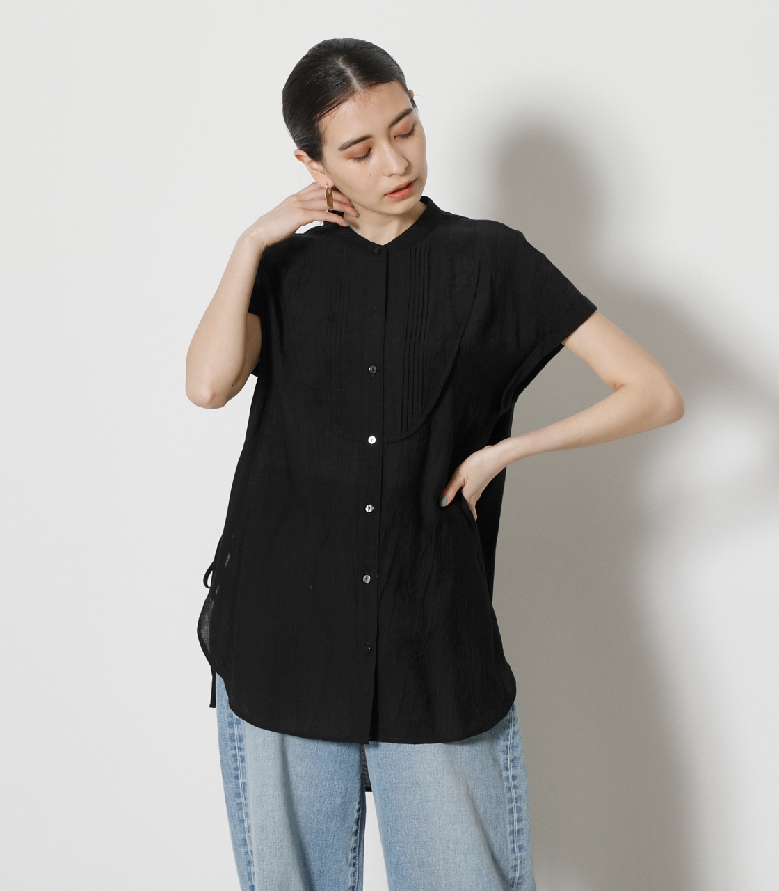 高額売筋】 kaval Pintuck 未使用 ピンタックブラウス カヴァル blouse