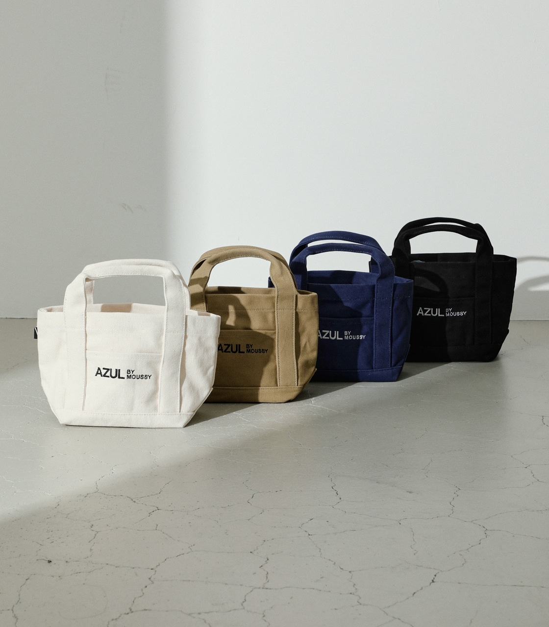 AZUL CANVAS MINI TOTE BAG/AZULキャンバスミニトートバッグ｜AZUL BY MOUSSY（アズール バイマウジー）公式通販サイト