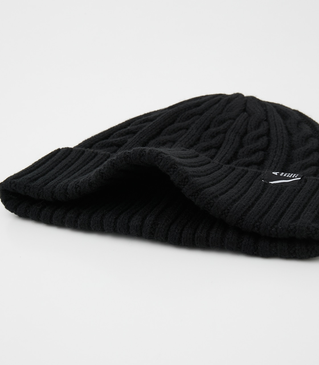 CABLE KNIT CAP/ケーブルニットキャップ 詳細画像 BLK 6