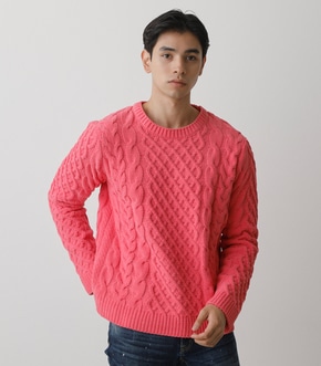 CHENILLE CABLE PULLOVER/シェニールケーブルプルオーバー 詳細画像
