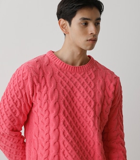 CHENILLE CABLE PULLOVER/シェニールケーブルプルオーバー 詳細画像