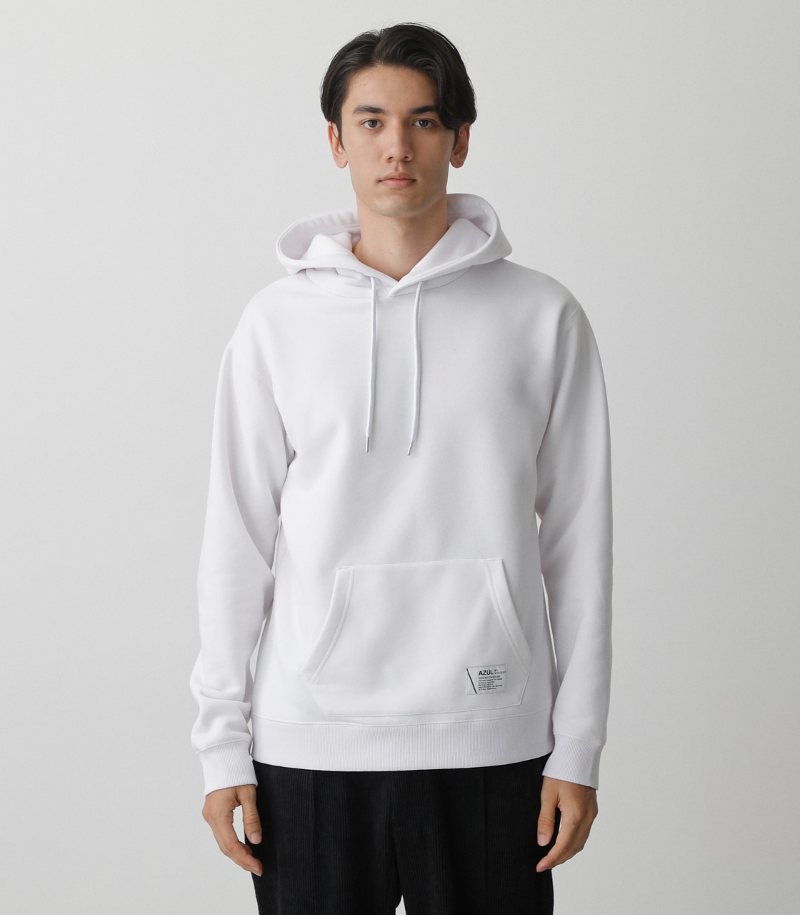 BRUSHED BACK COLOR HOODIE/ブラッシュドバックカラーフーディ 詳細画像 WHT 5