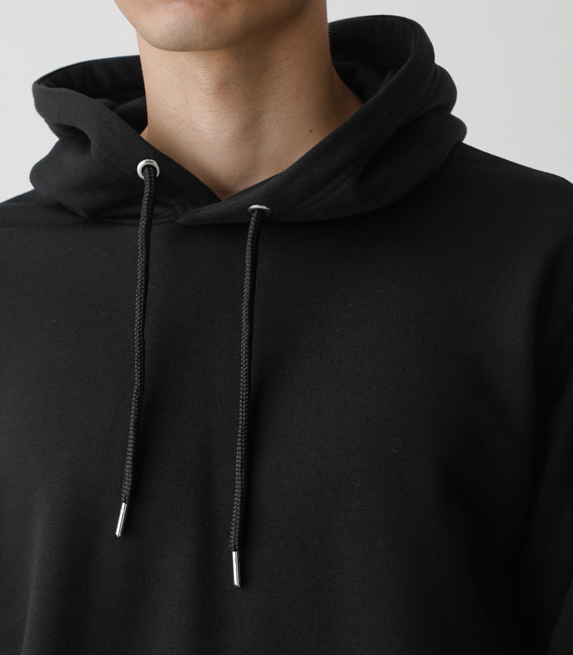 BRUSHED BACK COLOR HOODIE/ブラッシュドバックカラーフーディ 詳細画像 BLK 8